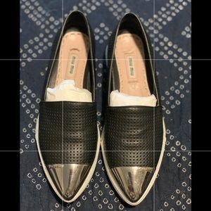 Miu Miu pointed toe flats